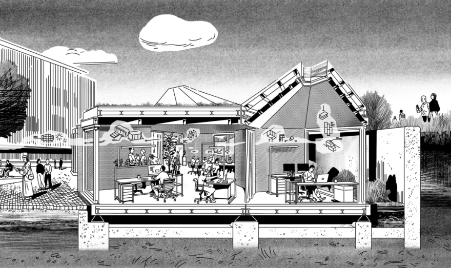 KOMA Modular 园区模块化研究中心丨CHYBIK KRISTOF 事务所-13