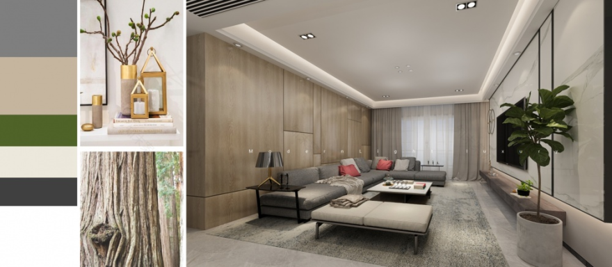 低调奢华与现代自然共融的家居设计-4