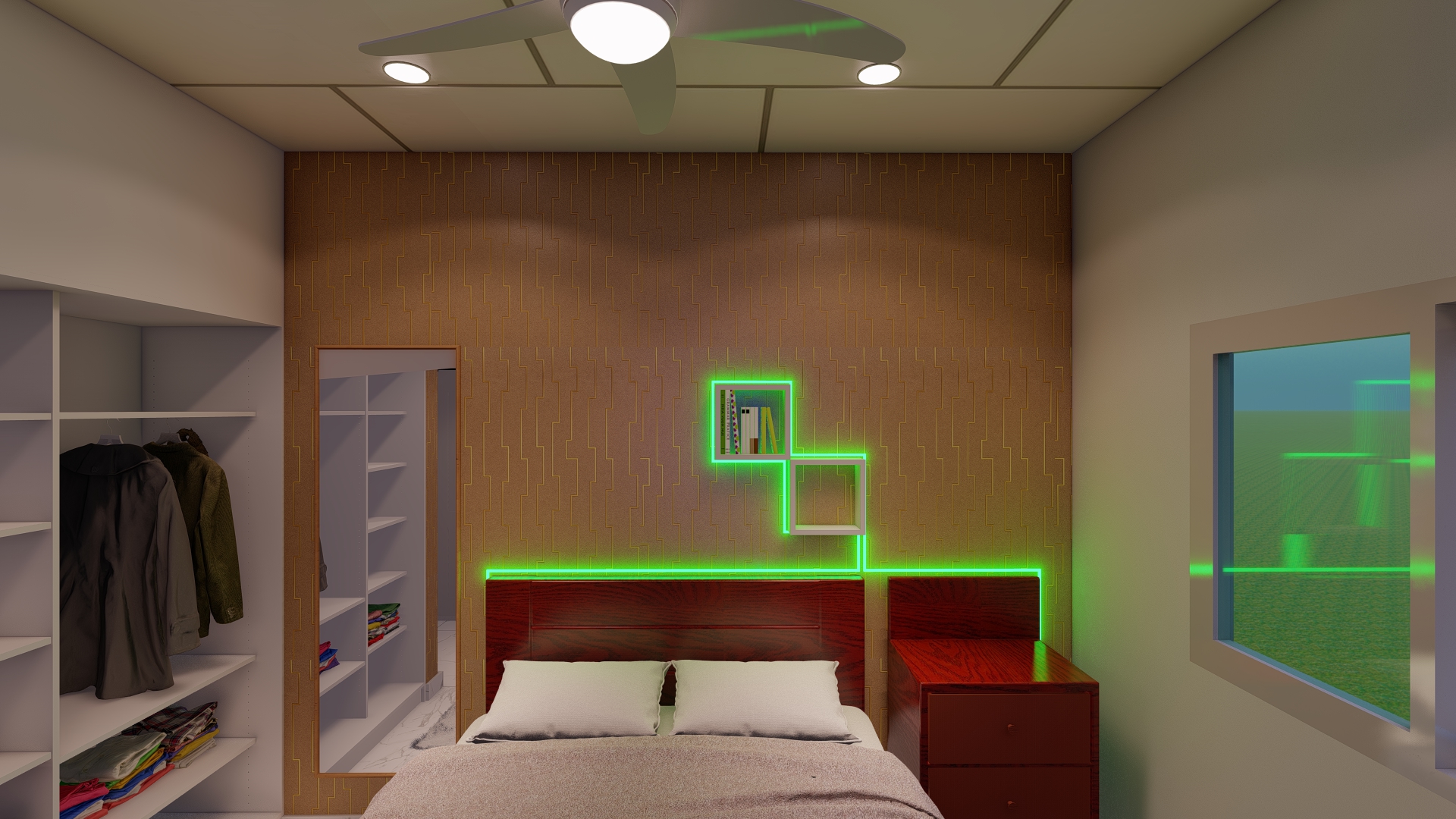 青少年卧室设计-10