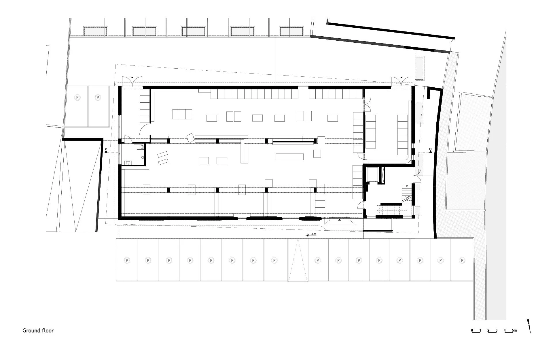 饮料市场竖琴丨monovolume architecture + design-13