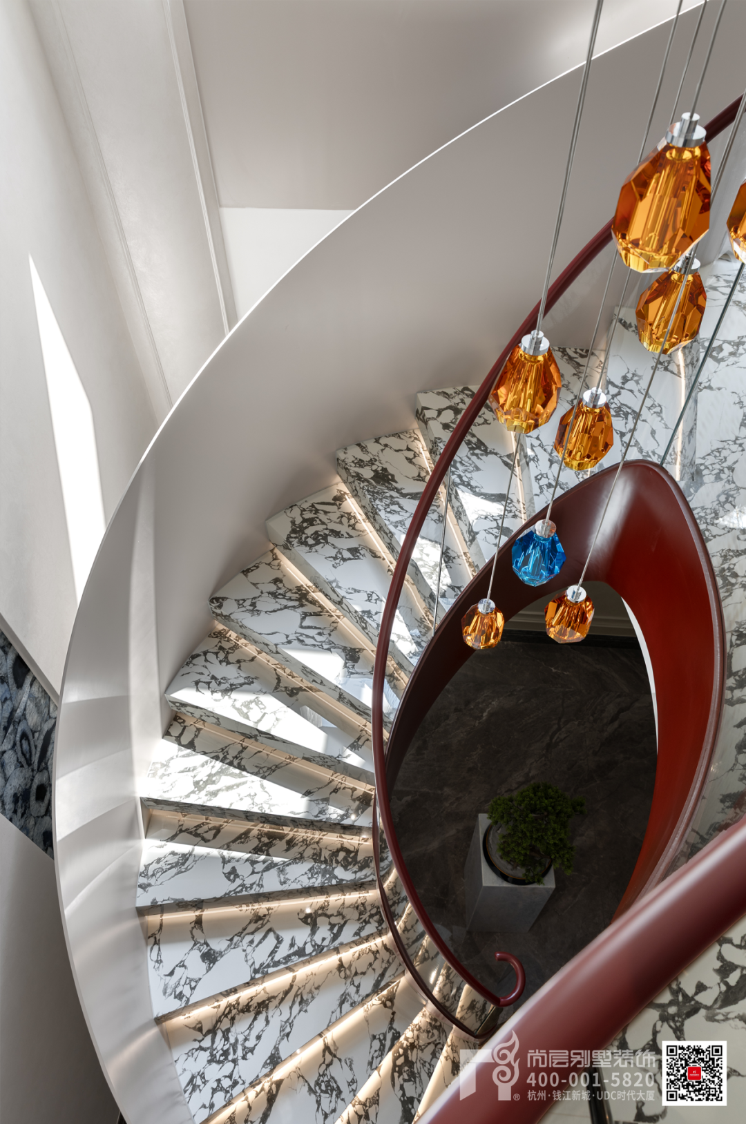 300㎡悦安佳府夏日轻法式装修丨杭州尚层装饰-22