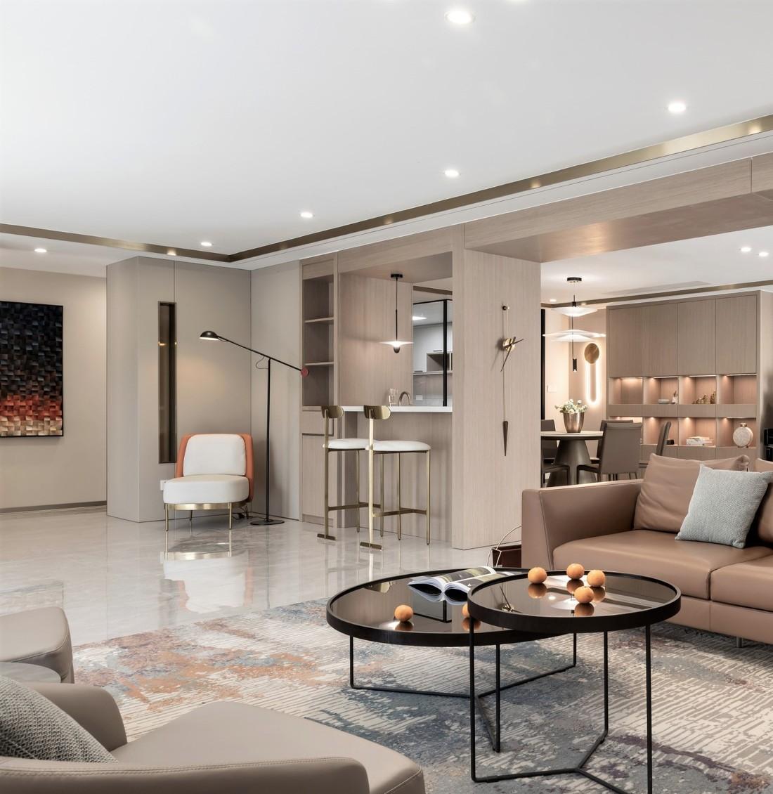 上北设计丨别墅丨不·惑丨优雅格调 现代新东方-5