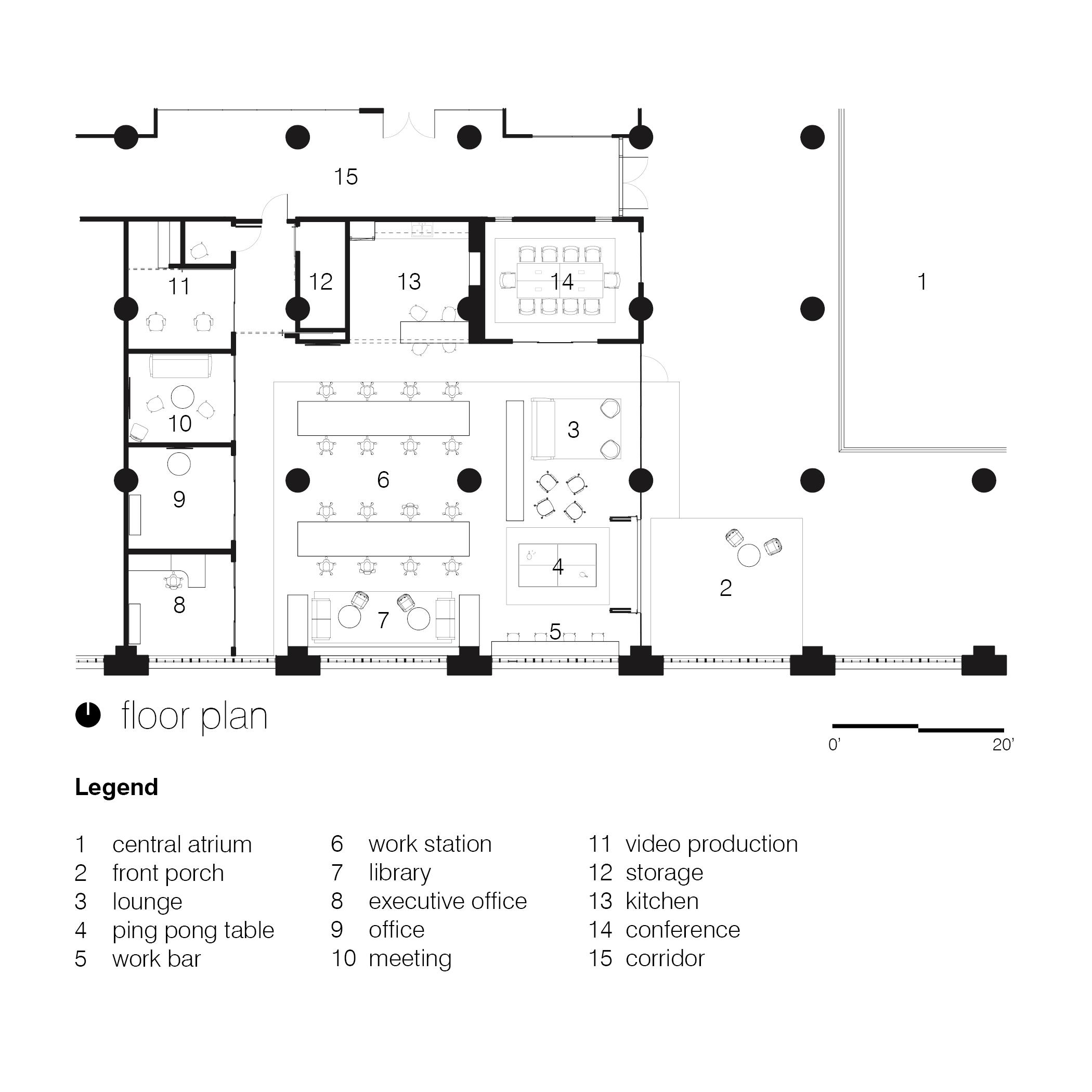 重塑社区纽带 | Memphis 非盈利组织 City Leadership 办公室设计-9