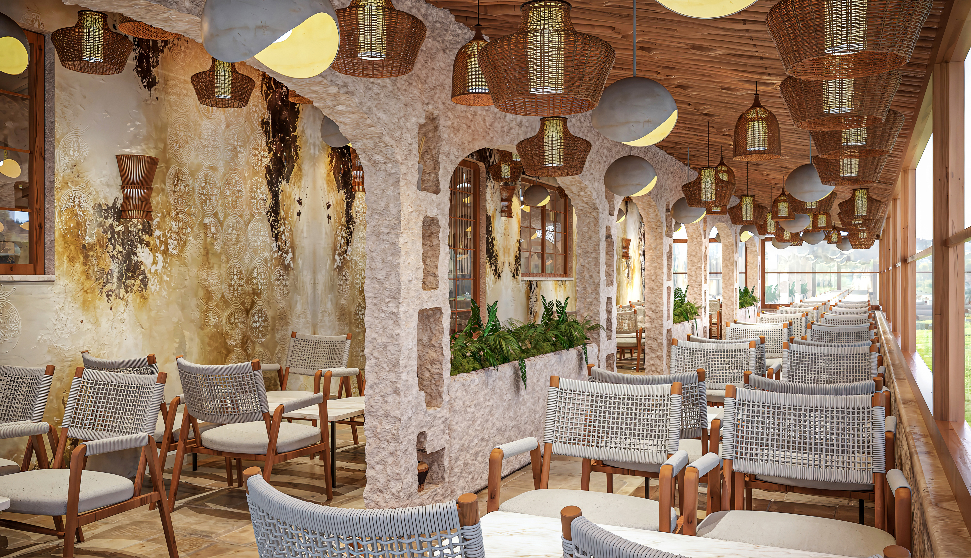 咖啡馆外部设计丨TogoKara丨M.Sc. İbrahim Çetin KÜÇÜK-9