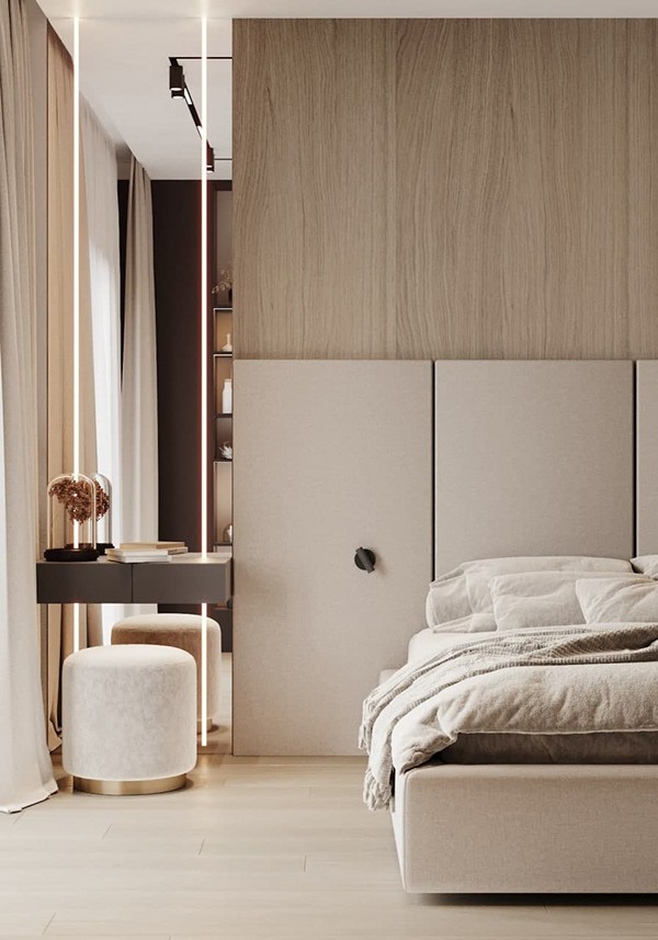 100㎡浅色系公寓 明亮舒适的现代感-17