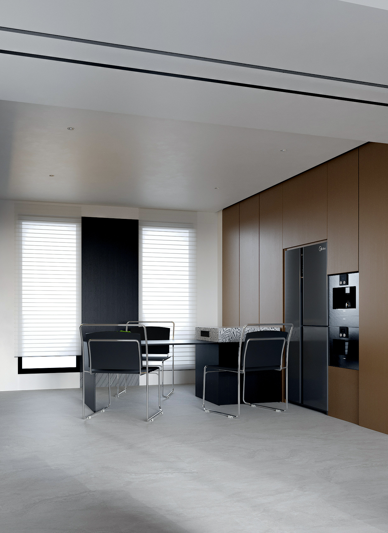 高级感客厅 · 黑白灰的极致浪漫-14