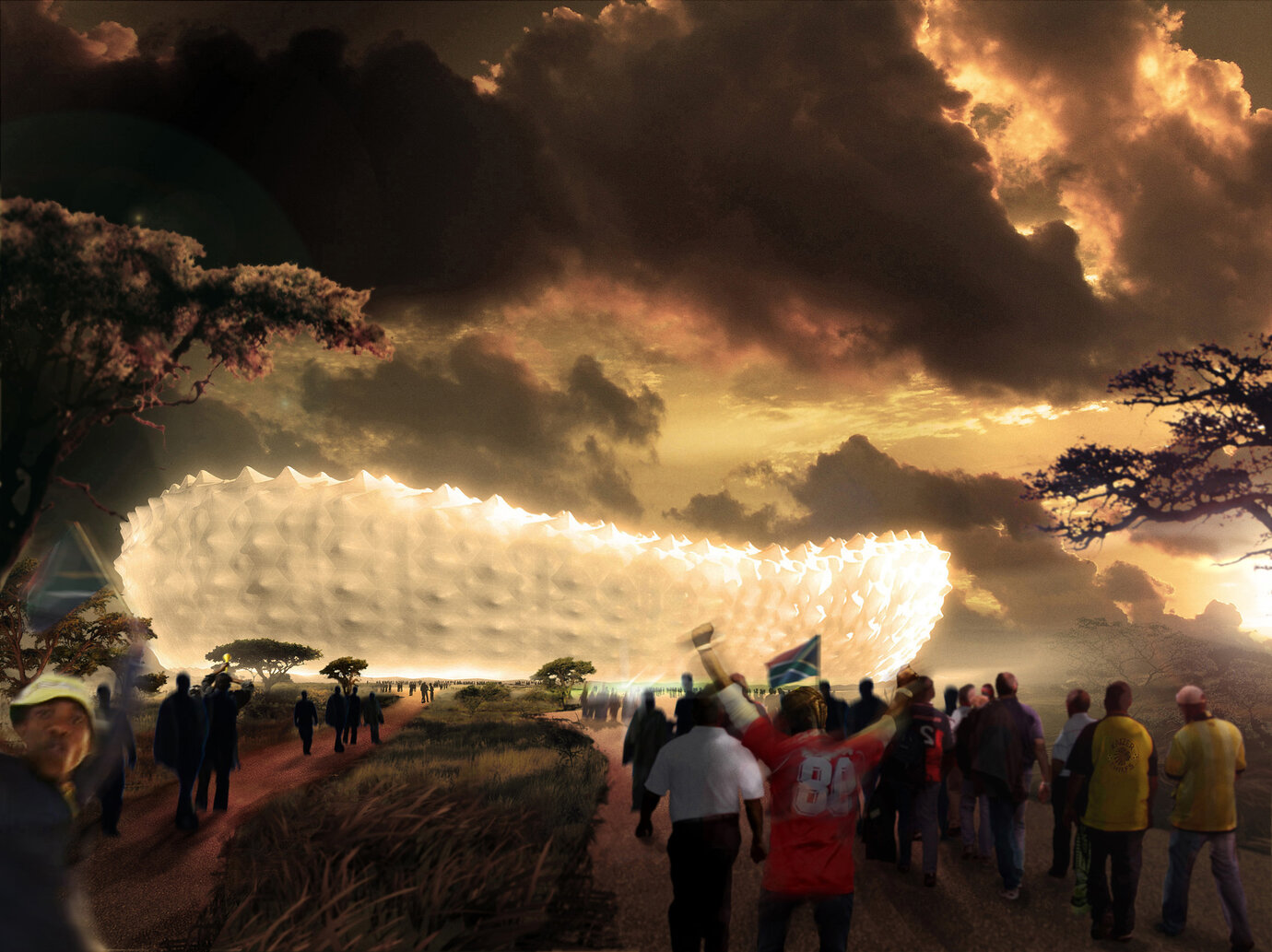 2010南非足球世界杯“场馆”申办文件编制丨AS+P-20