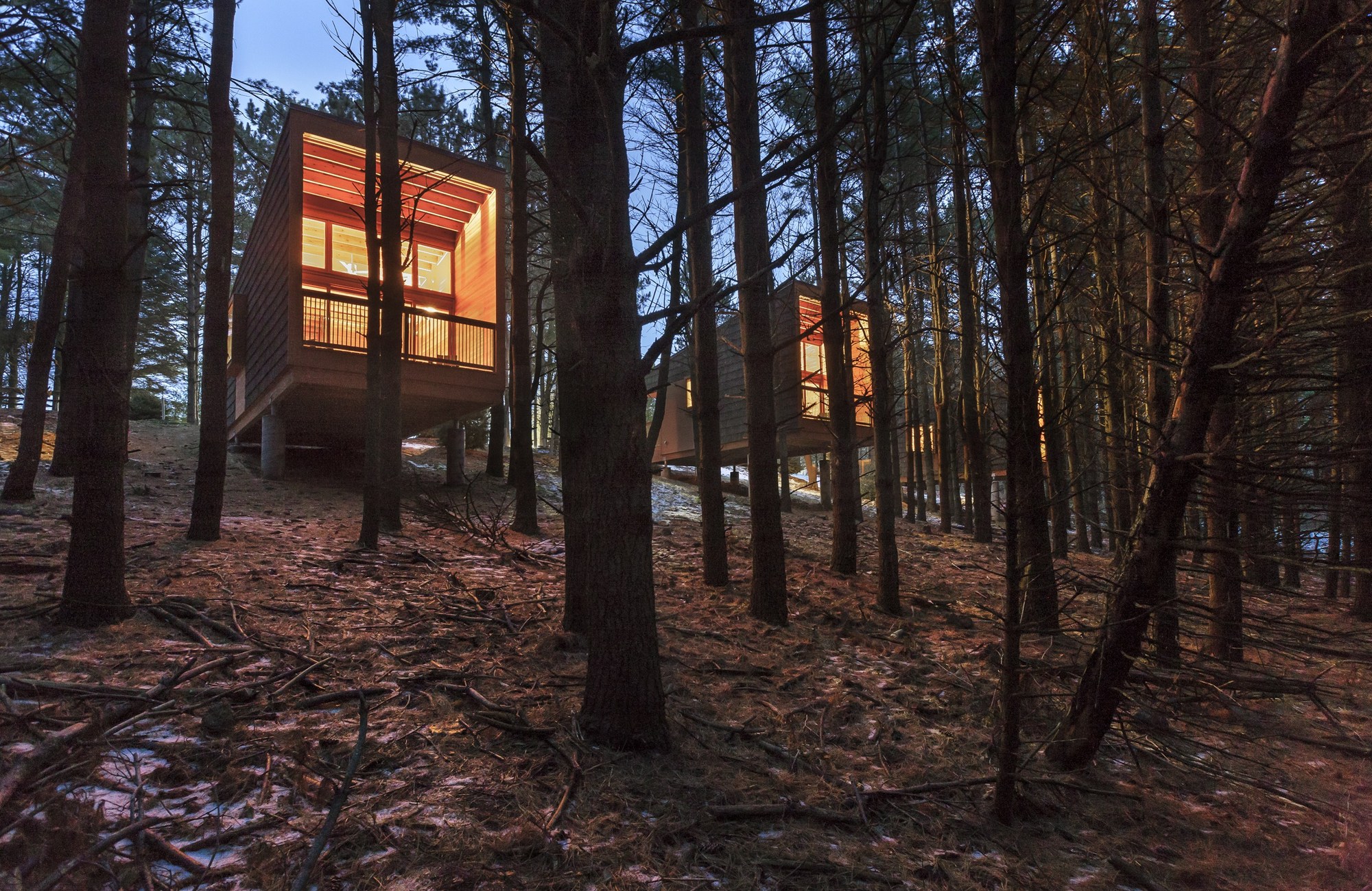 Whitetail Woods Regional Park Camper Cabins / HGA Architects and Engineers-21