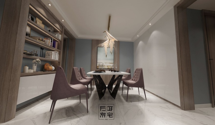 【朝庭公寓】118平「现代」高雅墨绿-12