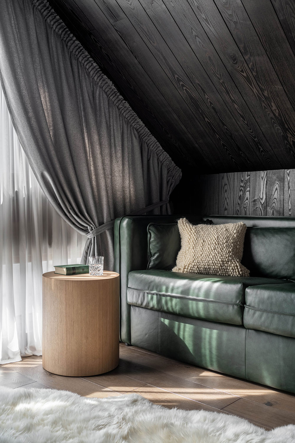 乌克兰基辅郊区现代木屋设计-13