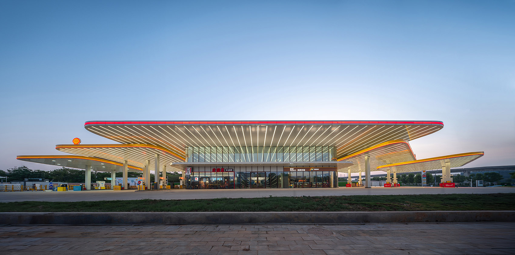能量群岛·Shell 武汉综合能源站丨中国武汉丨ATAH 介景建筑-12