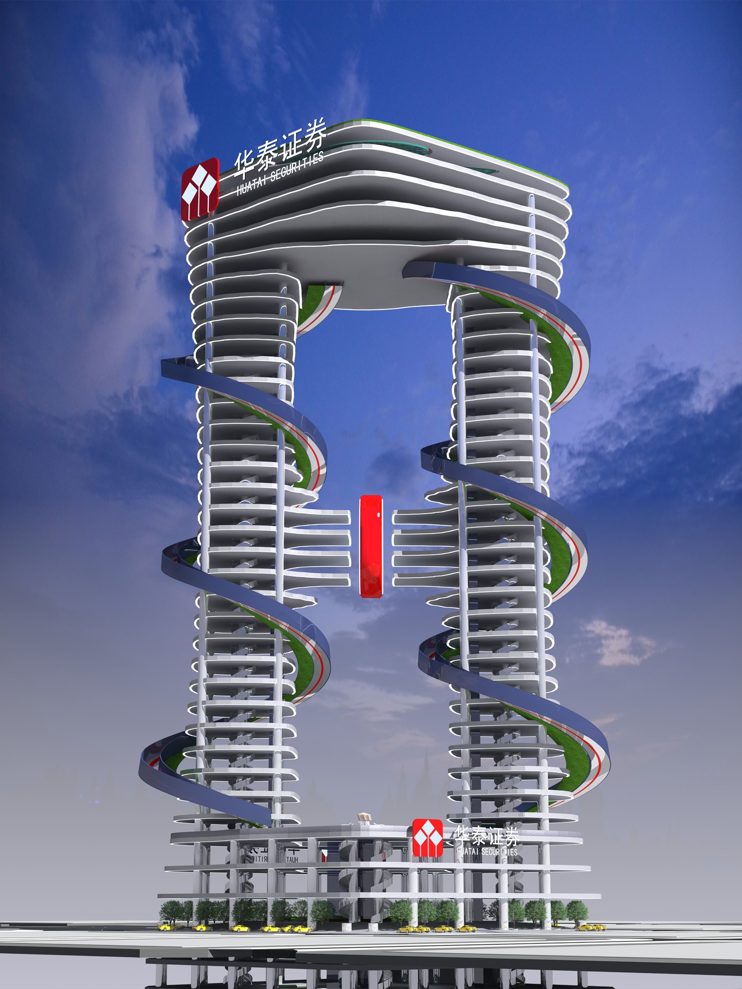 华泰证券，前海总部大楼-8
