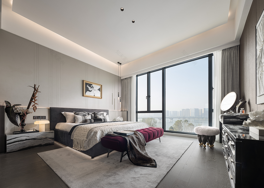 长沙中海阅湘台公寓 254 户型样板间丨中国长沙丨北京山禾金缘艺术设计股份有限公司-45