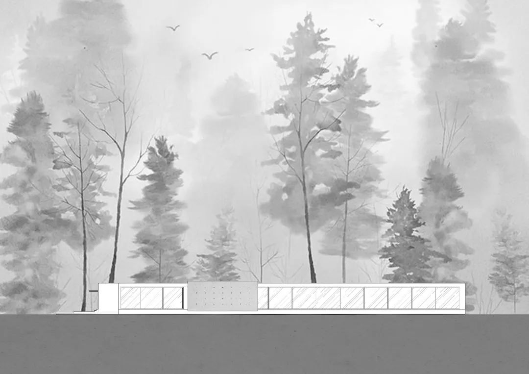 吉林密林中的生态冬令营游客中心-54