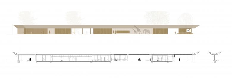 pape + pape architekten丨Erlebnis-Zoo Hannover, Neubau Eingangsbereich丨德国-18