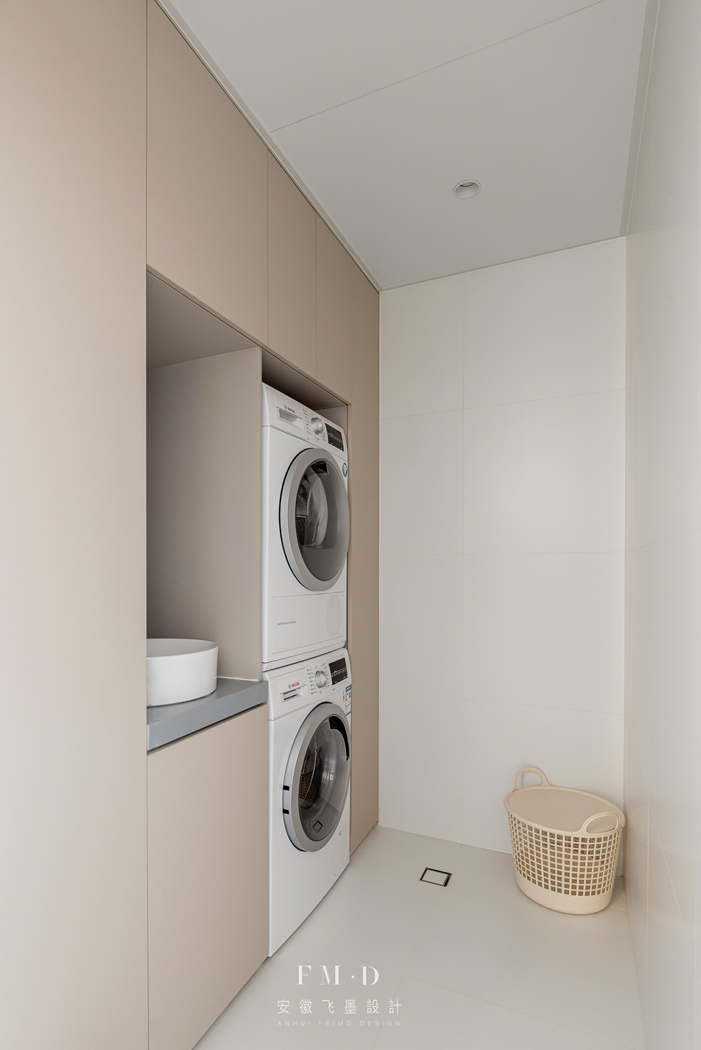 奶油风复式住宅丨中国滁州丨飞墨设计组-82