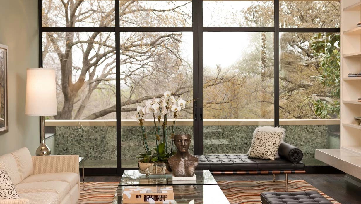 美式私人住宅的绿色环绕设计-11