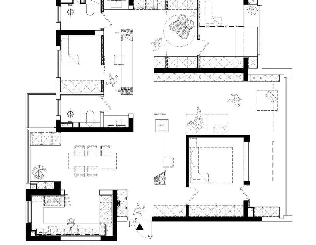 160㎡私宅丨中国郑州丨集物所建筑设计-34