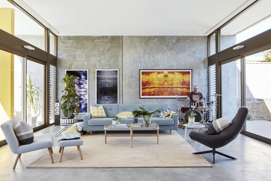 色彩斑斓的沿海郊区住宅-18