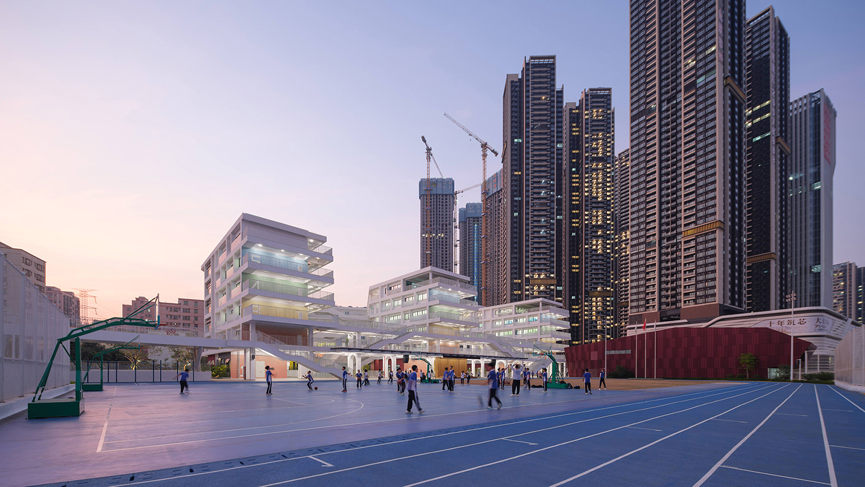 深圳市龙华区外国语学校福城校区丨中国深圳丨深圳大学建筑设计研究院有限公司“钟中 + 钟波涛”工作室-83