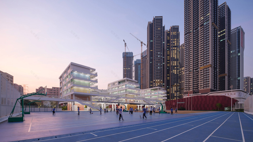 深圳市龙华区外国语学校福城校区丨中国深圳丨深圳大学建筑设计研究院有限公司“钟中 + 钟波涛”工作室-83