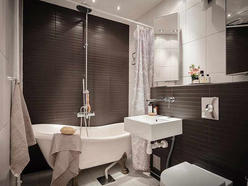 瑞典 73 平米优雅黑白公寓,设计灵感来自经典元素-31