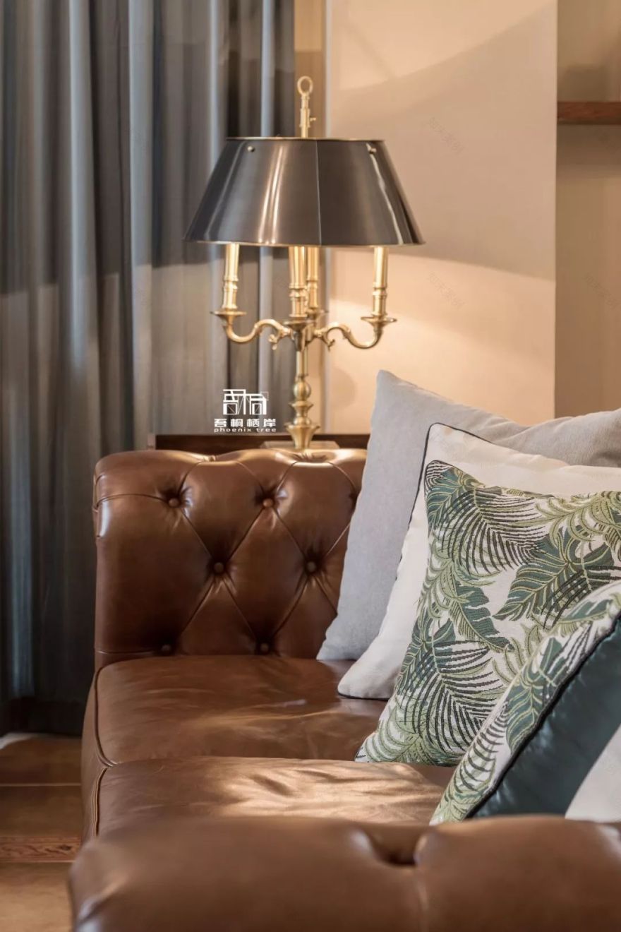 武汉梦湖香郡溪墅,美式庄园风情的家-21