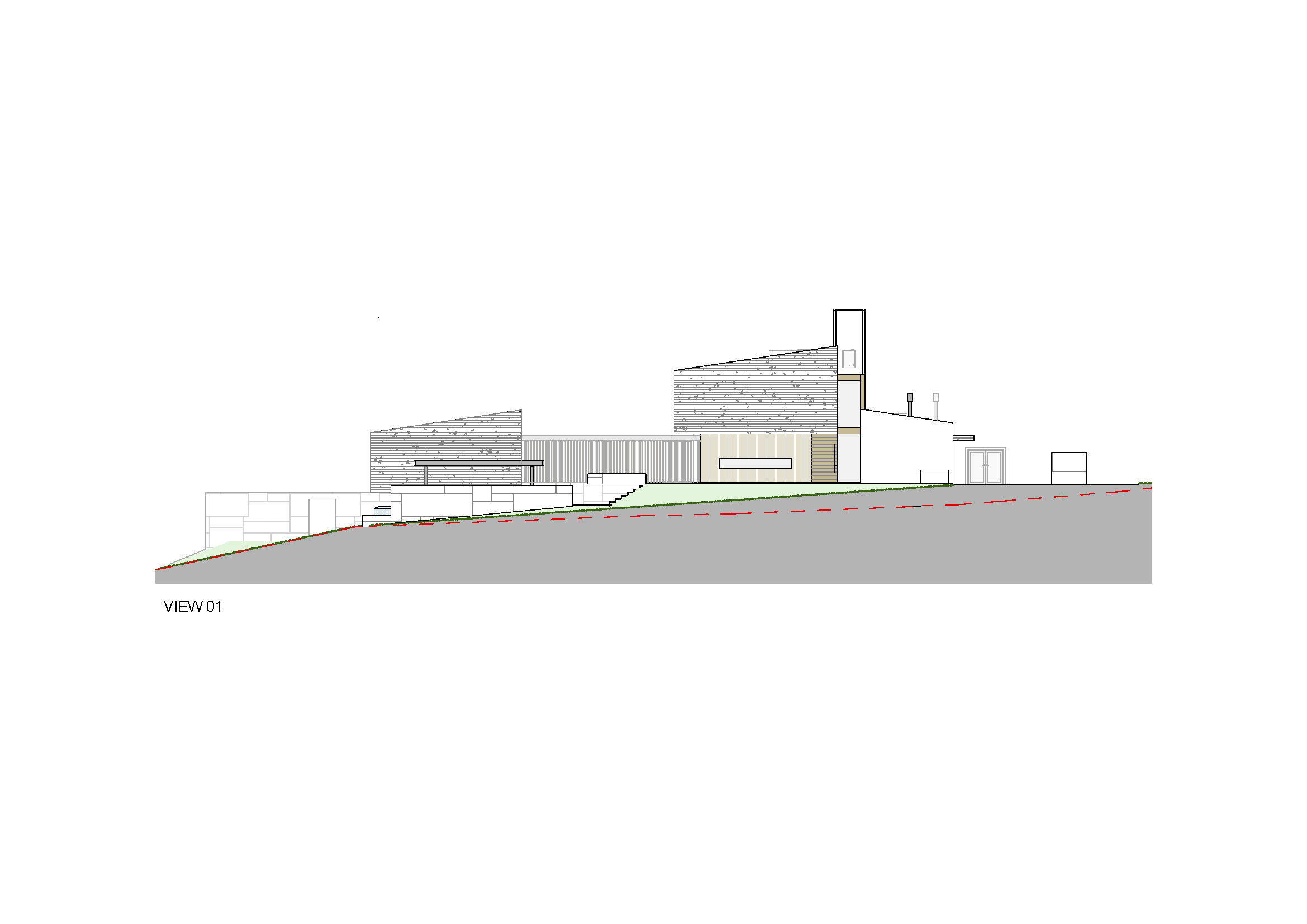 砖石与玻璃的交响乐——EL Residence 度假屋设计-27