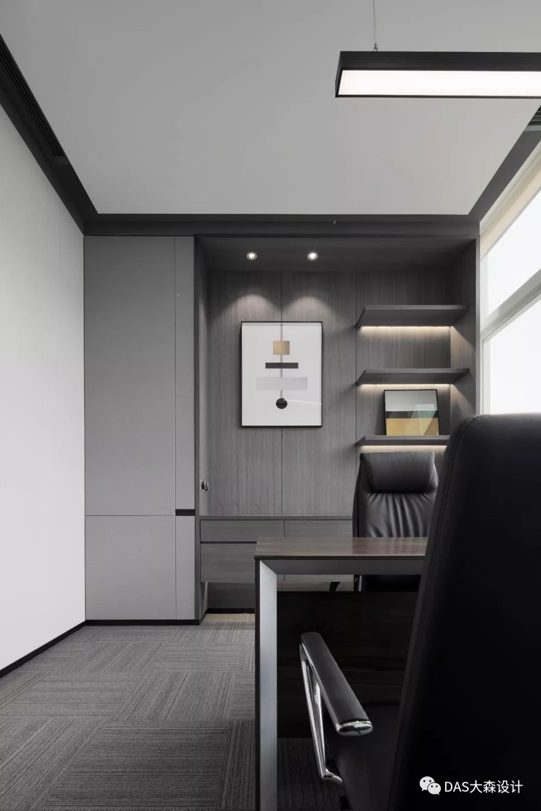 金地代建总部办公——现代精致的科学筑家空间-16