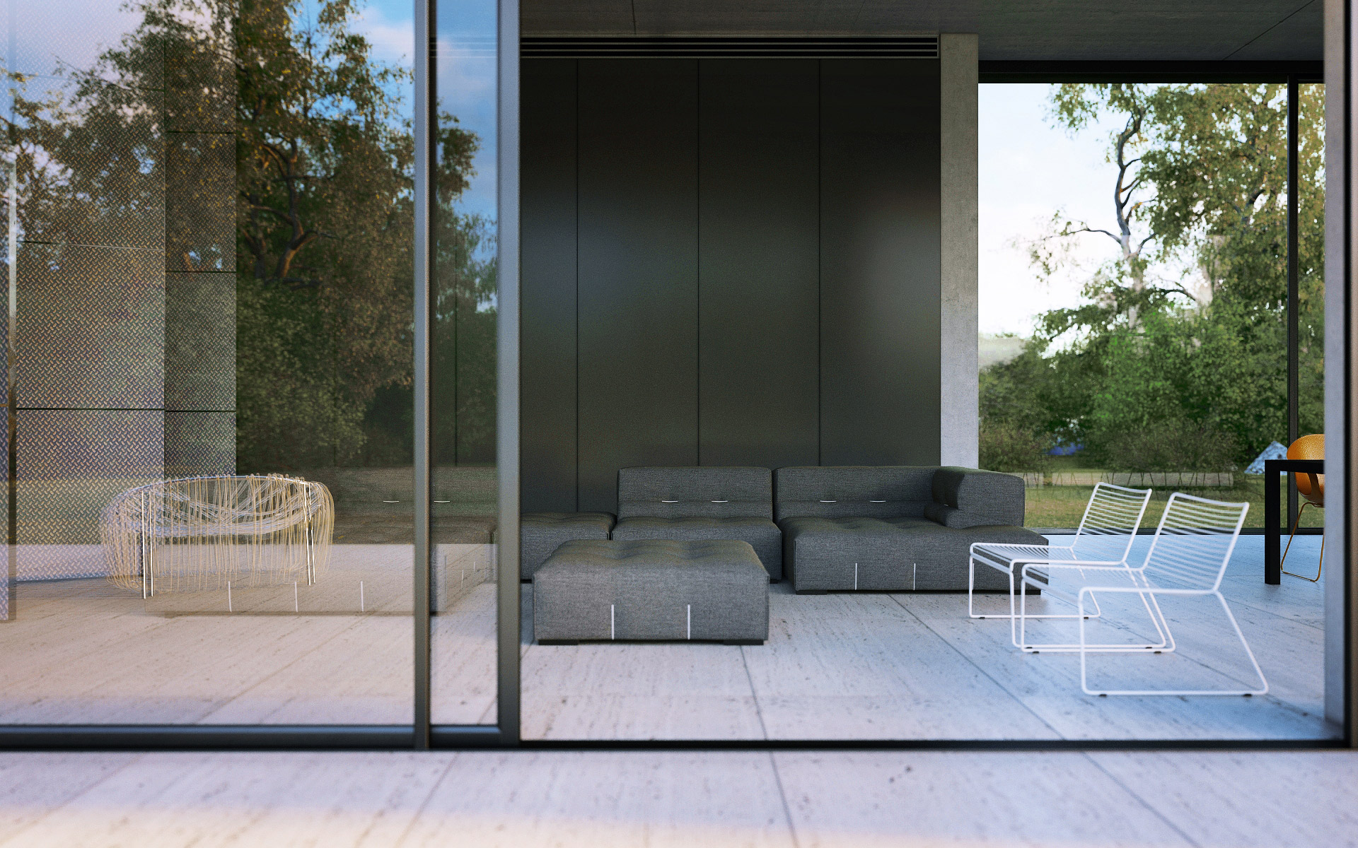 House 12 单层住宅项目丨乌克兰丨Yurima Architects-3