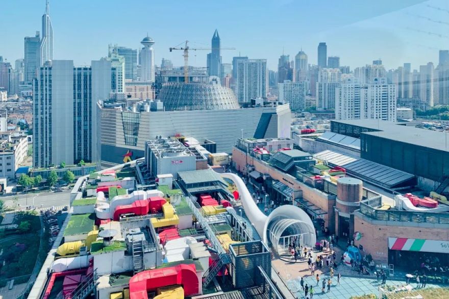 静安大悦城屋顶空间改造调整,“老法师”再度“整活”-29