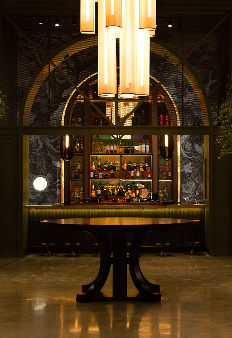 Le Fou Fou餐厅丨加拿大蒙特利尔丨LemayMichaud-15