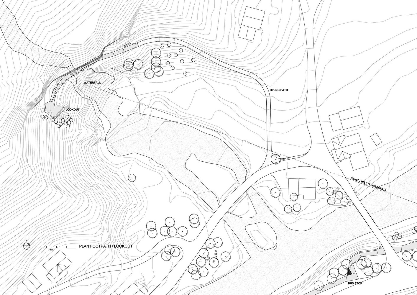 挪威 Steinsdalsfossen 瀑布景区建筑-13
