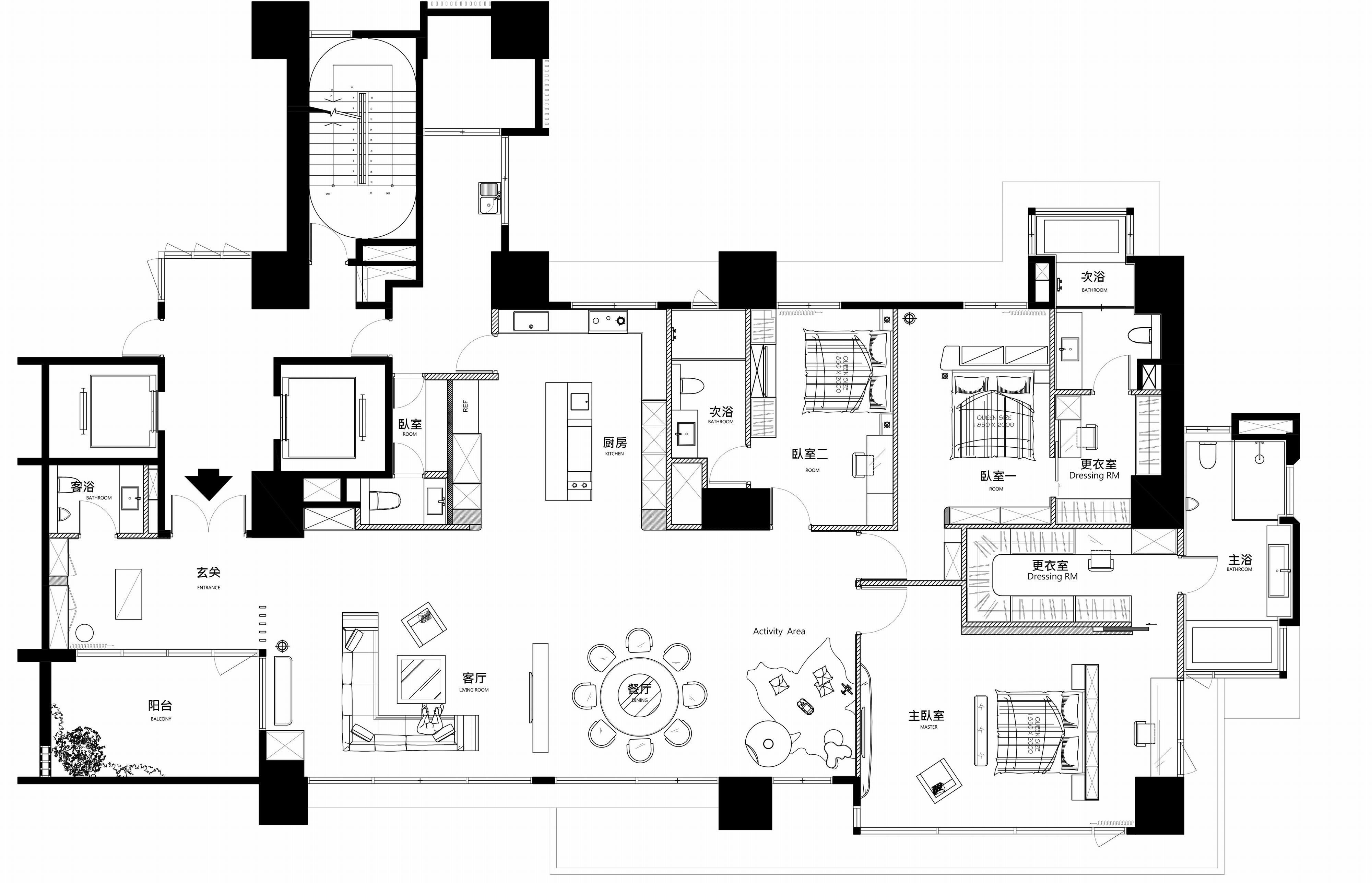 动与静 · 重庆自然风住宅设计丨中国重庆丨垠野室内设计工作室-1