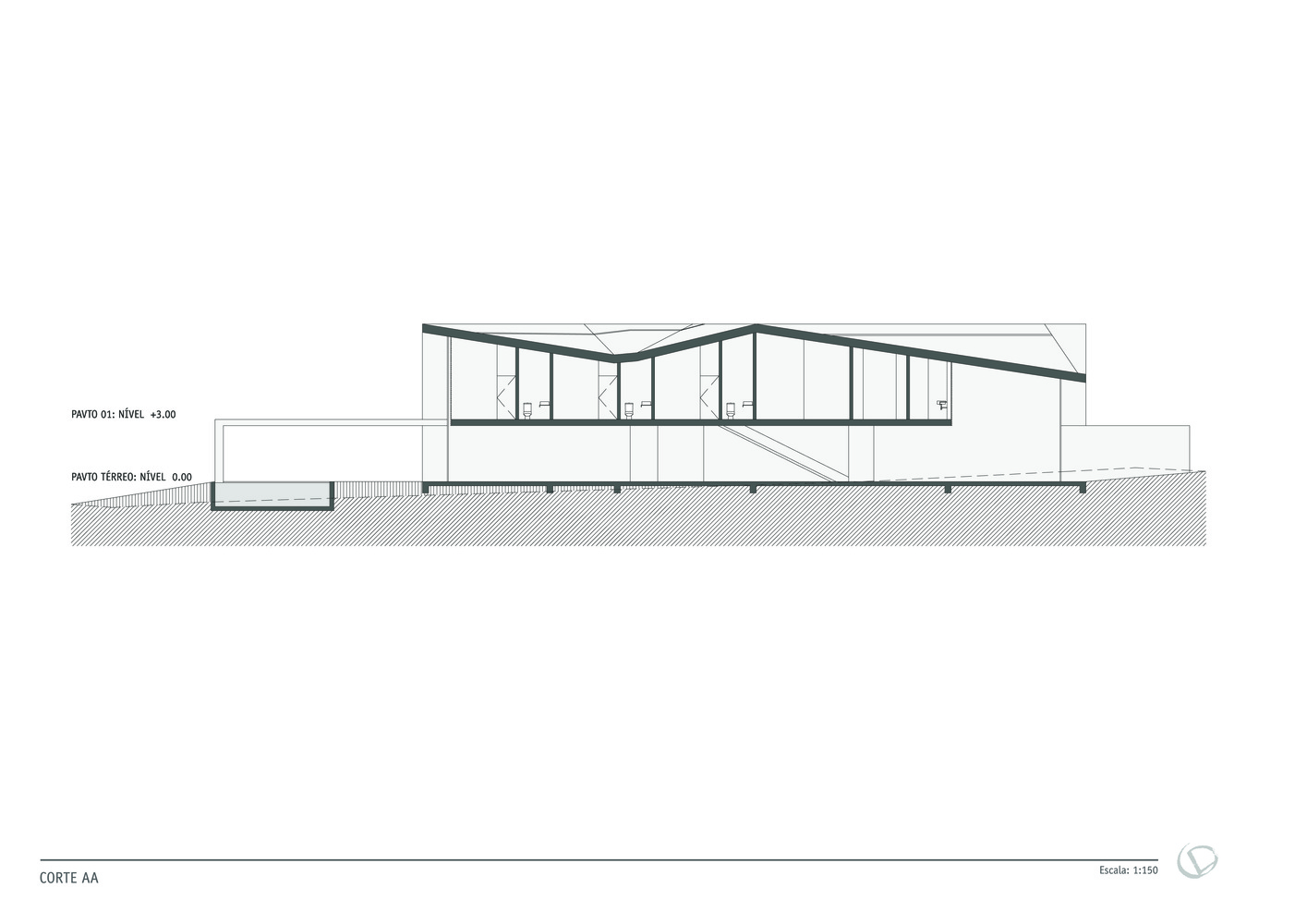 巴西 Braga House 绿色生态现代住宅-26