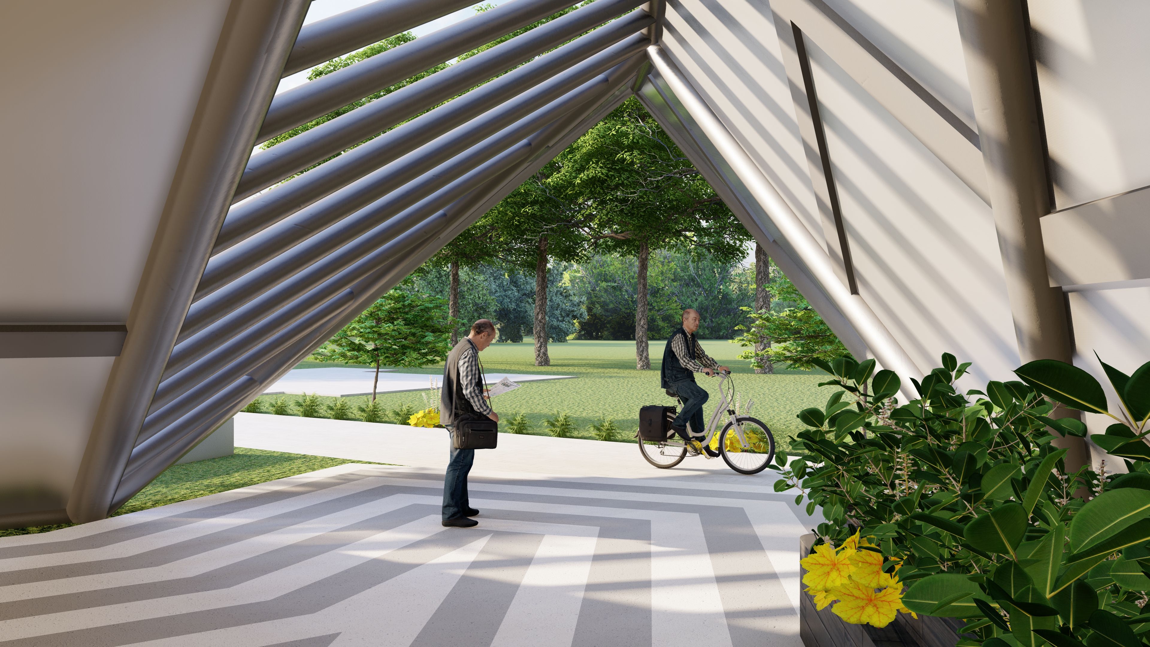 透视亭丨埃及开罗丨开罗大学工程学院建筑系-30