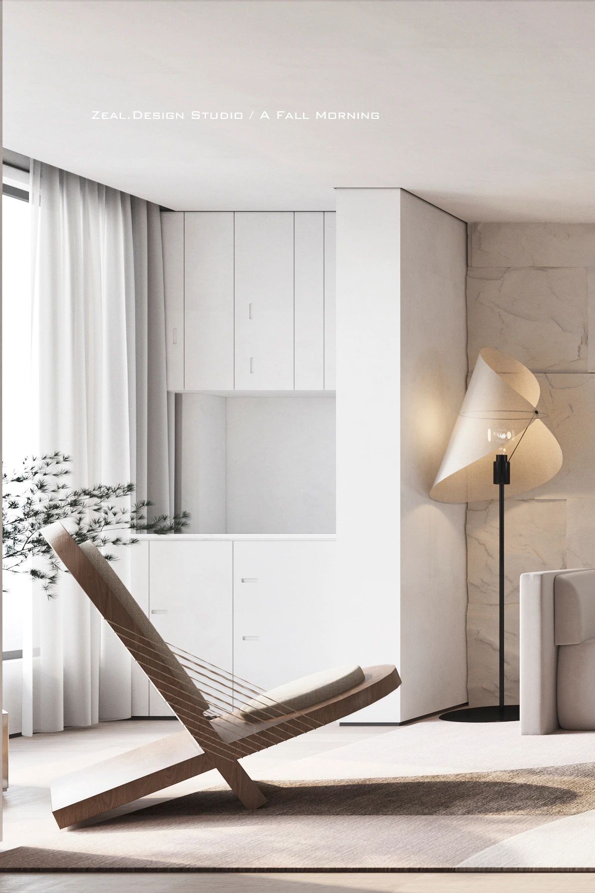 高级感侘寂风住宅设计-14