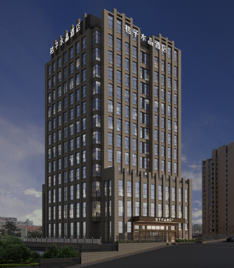 威海环翠世昌大道桔子水晶酒店丨中国威海丨ABH亚筑设计集团-9