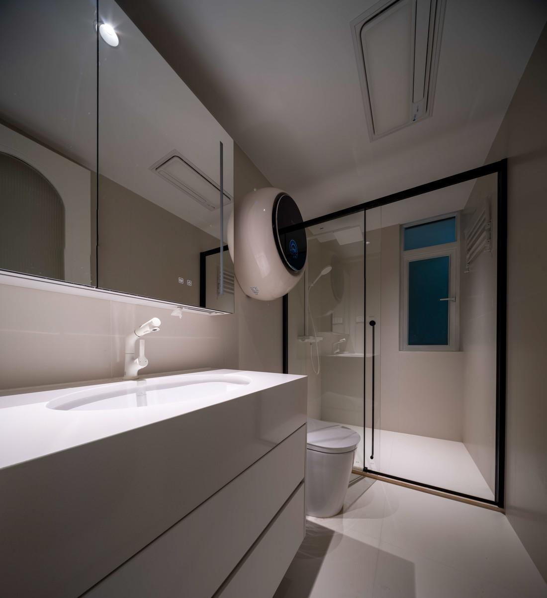 轻法式奶油风·140m²江景平层旧房改造丨中国广州-59