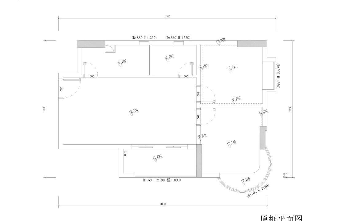广州盈翠华庭唐宅美式家居改造-39