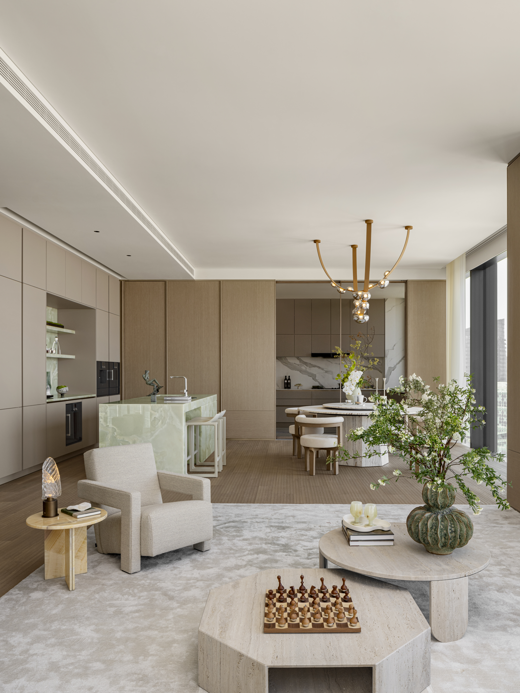 杭州海威·安铂中心「青玉」样板间丨中国杭州丨Amber 98,于舍 Yu Studio（于昭）-27