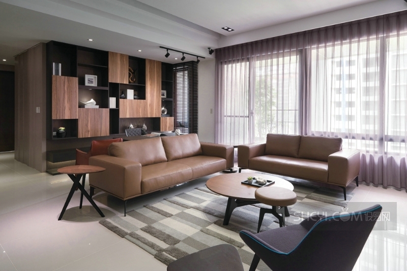 晨阳开发设计——时尚雅痞●木与黑交织的文青风-9