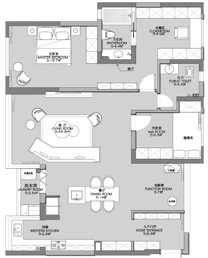 黑白温度丨中国泸州丨松间设计-19
