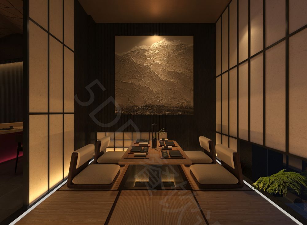 脂玄久酒日料丨中国上海丨五度空间设计（上海）有限公司-24