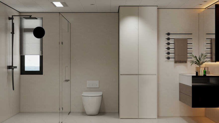 现代简约风·白云之星陈女士家装修丨中国广州-18