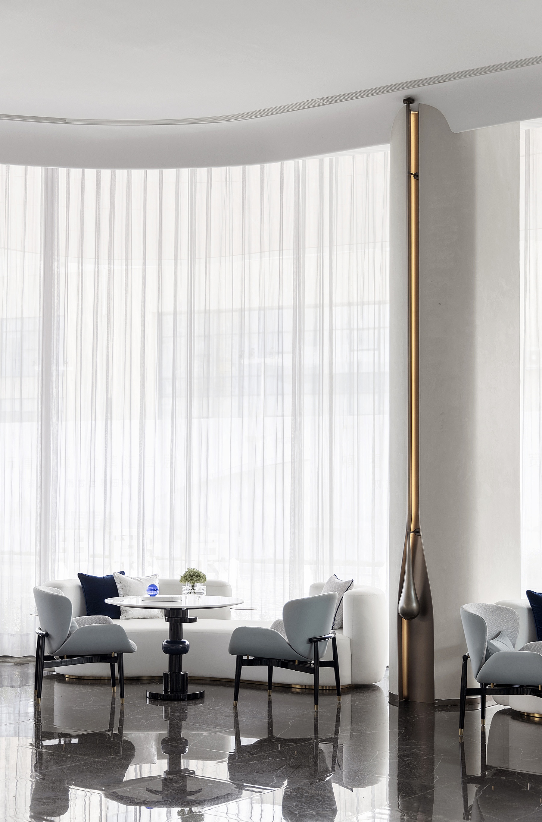 一滴水的潮涌 · 融创镇江京源里售楼处丨中国镇江丨S.U.N DESIGN 孙文设计事务所-34