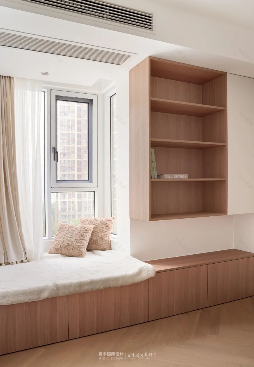 MHOO|湘云雅苑110m²现代原木风:原木之韵,镌刻时光的温柔诗篇-25