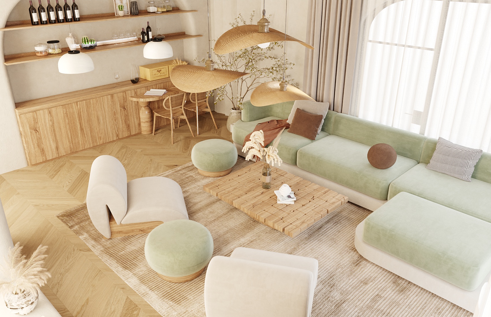 Nordic living area-4