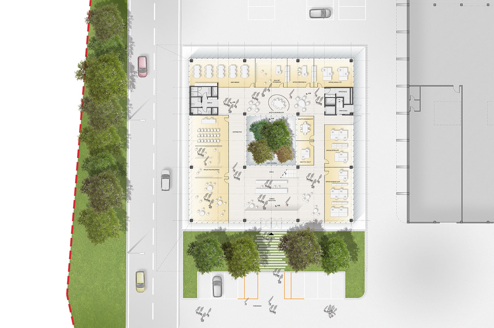 Iperceramica新办公总部丨意大利摩德纳丨MC A建筑事务所-50