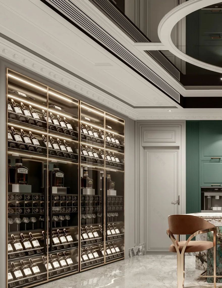 广东惠州法式轻奢别墅私宅设计丨中国惠州丨嘉木汇成(JMHC)-70